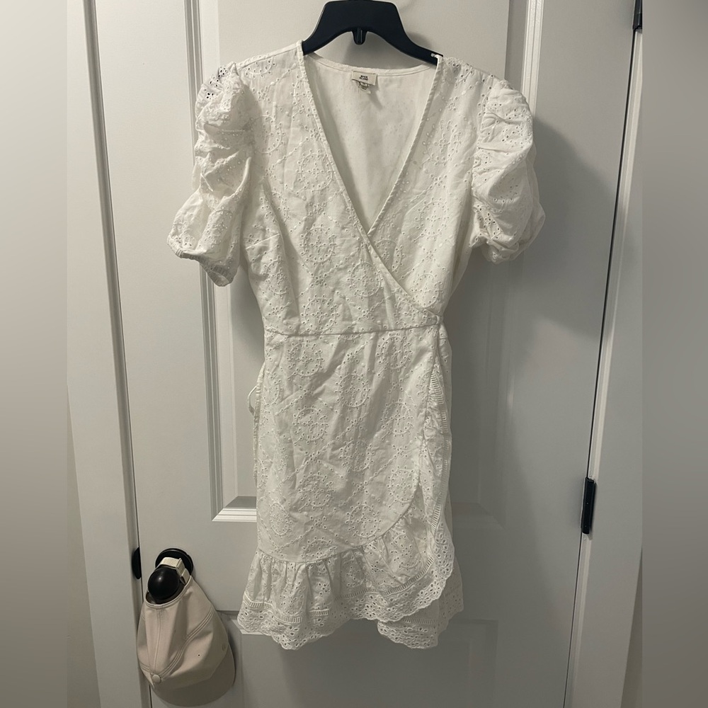 River island white dress